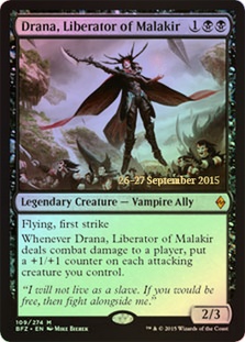 (Promo-Prerelease)Drana, Liberator of Malakir/マラキールの解放者、ドラーナ